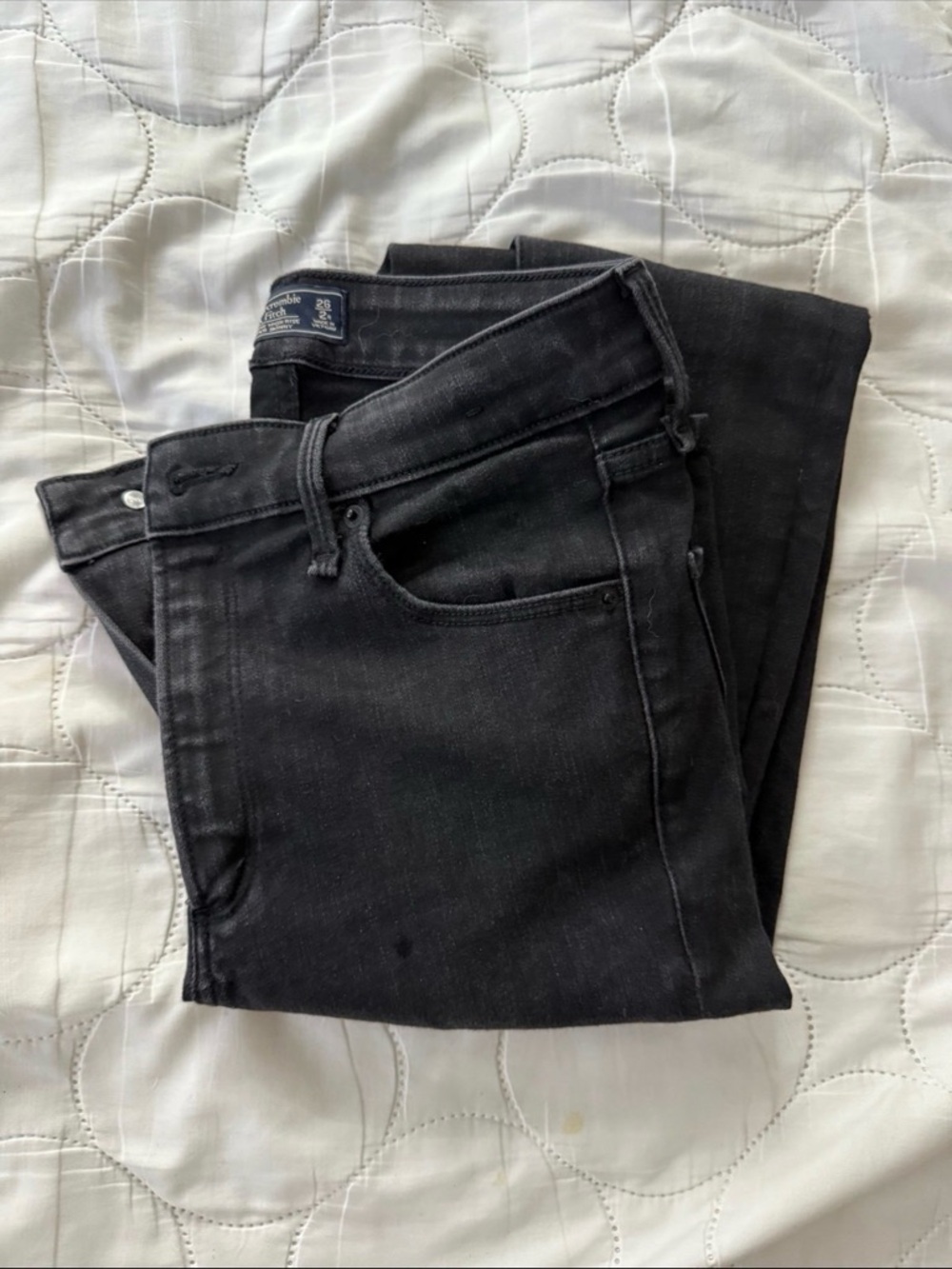 Abercrombie & Fitch Women's Skinny Jeans - Black